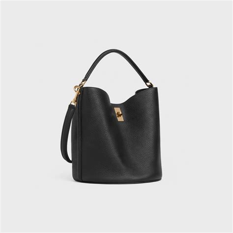 celine big bag bucket long strap|CELINE Supple Grained Calfskin Long Strap Big Bag Bucket .